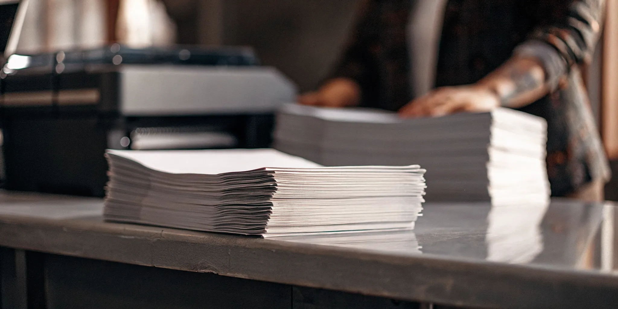 How to get business cards printed quickly using a same-day printing service.